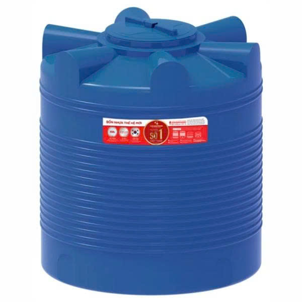 Cách đặt bồn nhựa 2000L đứng đúng kỹ thuật